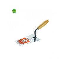 Cazzuola Morganti punta quadrata manico in legno cm18