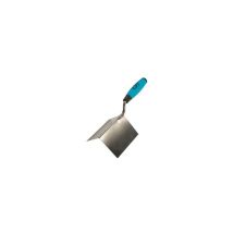 Cazzuolino Inox Per Angoli Esterni Con Manico In Gomma Ft