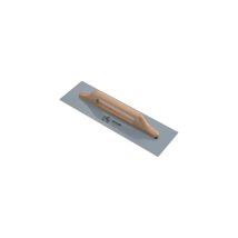 Frattone Per Stucco In Acciaio Con Manico In Legno - Cm.24x10