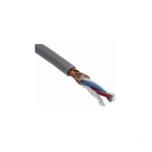 Câble audio 1 paire , 0,5 mm² Blindé, Multiconducteur, gaine Gris