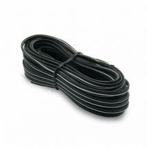 Metronic - Câble audio repéré pour haut-parleur 20 m - Noir