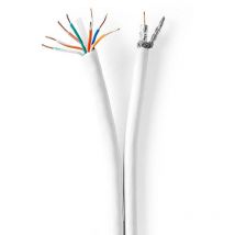 Unbekannt - Modèle du produit : Câble Coaxial/CAT6 Combiné 50,0 m