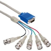 Inline - Câble écran HD15 mâle / 5 bnc - 2m