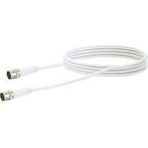 Antenne, sat Câble de raccordement [1x f à raccord rapide - 1x f à raccord rapide] 3.00 m 10 dB quadruple bli - Schwaiger