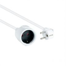 Rallonge électrique Schuko Cee7 White 3m Nanocable 10.22.0603-w