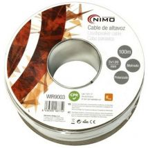 Minimum parallel cable white WIR-9003 100M