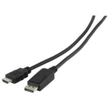 Mcl Samar - Câble DisplayPort mâle / hdmi mâle - 3m Noir