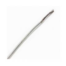 Câble fil unipolaire fep section 0,50 mmq double isolation Transparent