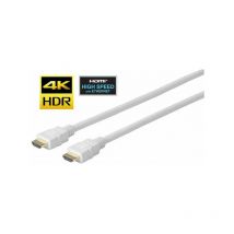 Vivolink - Câble hdmi pro blanc 10m