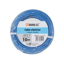 Câble électrique unipolaire 10 mètres – PVC flexible – 450/750 V – Marron