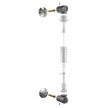 Câble Mur-Mur orientable avec platines