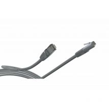 Câble Réseau Ethernet RJ45 Cat 7 s ftp Lineaire 5 m Gris