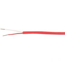 Câble téléphonique rouge Syt1 1P0,9 en couronne de 100 mètres