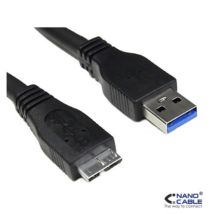 Nano Cable - Nanocable - usb 3.0 cable 1m a/m-micro b/m connection - pour disques durs externes, etc.
