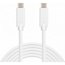 Sandberg - usb-c Charge Cable 2M - 60W - 2 m - usb c - usb c - Male connector / Male connector - Blanc (136-17)