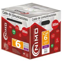 Câble utp rigide Cat6 cca lszh violet (305m)