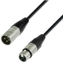 Adam Hall - Câble xlr Macho a xlr Femelle 2,5mts rean-neutrik extrêmement résistant