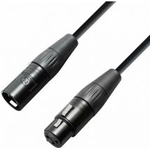 Câble Xlr mâle vers Xlr femelle 0,5m Adam Star4 Krystal K4kmmf0050