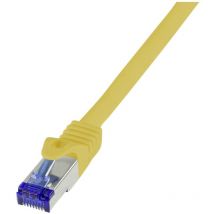 C6A047S RJ45 cat 6a s/ftp 1.50 m jaune 1 pc(s) W819932 - Logilink