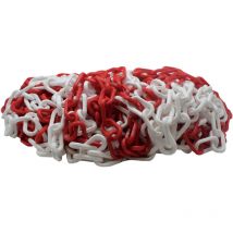 Chaîne RS PRO en Polypropylène Rouge, blanc ( Prix pour 1 )