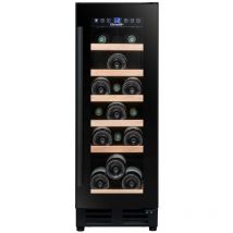 Cantinetta da incasso sottopiano per 18 bottiglie - CBU18S2B Climadiff
