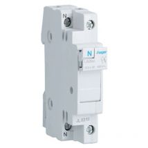 Porte-fusible Hager 32A 1P+N 10.3X38 1 module L50600