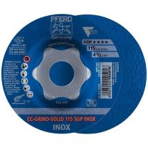 Muela CC-Grind Solid sgp inox 180mm pferd