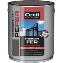 Peinture Fer Cécil Professionnel pe fer Brun foncé 2,5 l