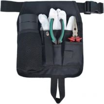Ccykxa - 1 sac à outils avec plusieurs poches, ceinture à outils pour homme, sac banane utilitaire, ceinture à outils de jardinage, sac à outils de