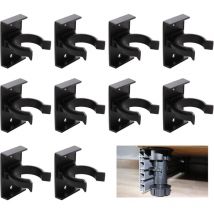 Ccykxa - 10 Pièces Clip Plinthe Cuisine, Fixation Plinthe Cuisine avec Support d'Attache, Plinthe Cuisine pour Canapés, Tables, Lits, Meubles tv