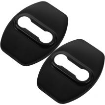 2 Pièces Couvercle de Serrure de Porte de Voiture pièce de Voiture couvertures de Serrure de Porte de Voiture pièces de Rechange de Porte de Voiture