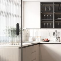 2 Pièces Poignée de Porte Coulissante Ovale 14,8 cm Poignées de Porte Coulissante Auto-Adhésives,Convient pour Armoires, Fenêtres, Portes