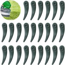 CCYKXA 24Pcs Bosch Grass Trimmer Blade for Bosch Durablade Art 23-18 LI Art 26-18 LI Grass Trimmer, Grass Strimmer Blades Replacement