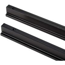 2X 90° l Boutons de portes Cuisine Chambre Porte Cabinet Poignées Poignée Porte Cabinet Bouton pour Tiroir Placard Intérieure Meuble Tirer, 160mm,
