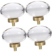 4 Pièces Boutons D'armoire En Cristal Boutons De Placard Commodes Modernes Boutons De Tiroir En Cristal Boutons De Tiroir De Commode La Commode Tire