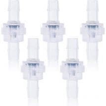 Ccykxa - 5 pièces Clapet Anti-Retour en Plastique clapet Anti-Retour unidirectionnel clapet Anti-Retour en Plastique clapet d'arrêt d'eau Anti-Ozone