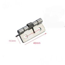 CCYKXA 6 pièces charnières à ressort à ouverture fermeture automatique, charnières de porte à ressort en acier inoxydable 304, charnières à fermeture