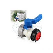 Ccykxa - 75×75×131mm)1000L Tankhahn 1000L Tankadapter DN50 (75mmmm) IBC-Tankanschluss Ablasshahn IBC-Tankadapter IBC-Tankanschluss Schmetterling