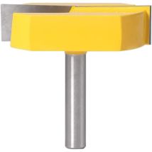 8-mm-fräser, Bodenreinigungs-oberflächenhobelschneider, T-schiene, T-nut-fräserform, Fräser, 8 X 57 Mm Unten, Gelbe Klinge - Ccykxa