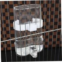 CCYKXA Abreuvoir Automatique pour Oiseaux Distributeur d'eau pour Oiseaux pour Cage 2pcs Pas De Gâchis Mangeoire pour Oiseaux Perruche Abreuvoir