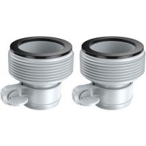 Adaptadores de manguera de piscina Paquete de 2 para - Ccykxa