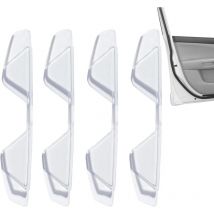 Autocollant de protection de portière de voiture Bande transparente anti-collision pour porte de voiture, bande autocollante anti-rayures pour