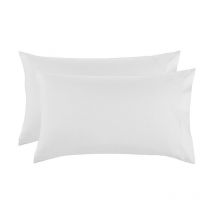 Blanc)Taie Oreiller 51x76 cm - Lot de 2 Taies d'Oreillers - Ccykxa