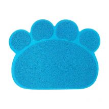 Blaue PVC-Matte für Katzentoilette, 30 x 40 cm - Ccykxa