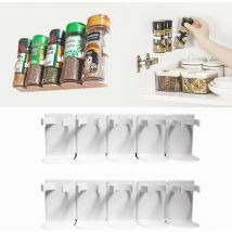 Boîte à épices de cuisine, lot de 2, boîte de rangement pour épices de cuisine, boîte de rangement pour cuisine, boîte à épices, accessoires de