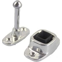 Butée de porte, butée de porte universelle pour caravane, camping-car, camping-car, bateau, yacht, maison et jardin (grande taille) - Ccykxa