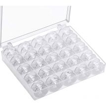 Ccykxa - Canette Machine a Coudre,Bobines pour Machine à Coudre Canettes de Couture ​​Universelle Bobine de Machine à Coudre en Plastique avec Boîte