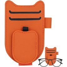 Clip de Lunettes de Soleil pour visière de Voiture,Clip de Lunettes de Soleil de Voiture,Clip de Suspension de Lunettes pour Voiture Clip magnétique