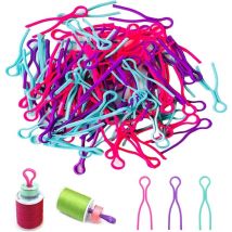 Ccykxa - Clips pour Bobines,Pinces à Canette,Support pour Bobine,Clips à Canette Bobines Buddies 50PC Pinces à Bobines de Fil pour Accessoires de