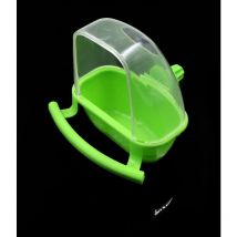 Ccykxa - Comedero multifuncional para pájaros - Dispensador automático de comida para loros, accesorios para jaulas de pájaros pequeños (pinzones,